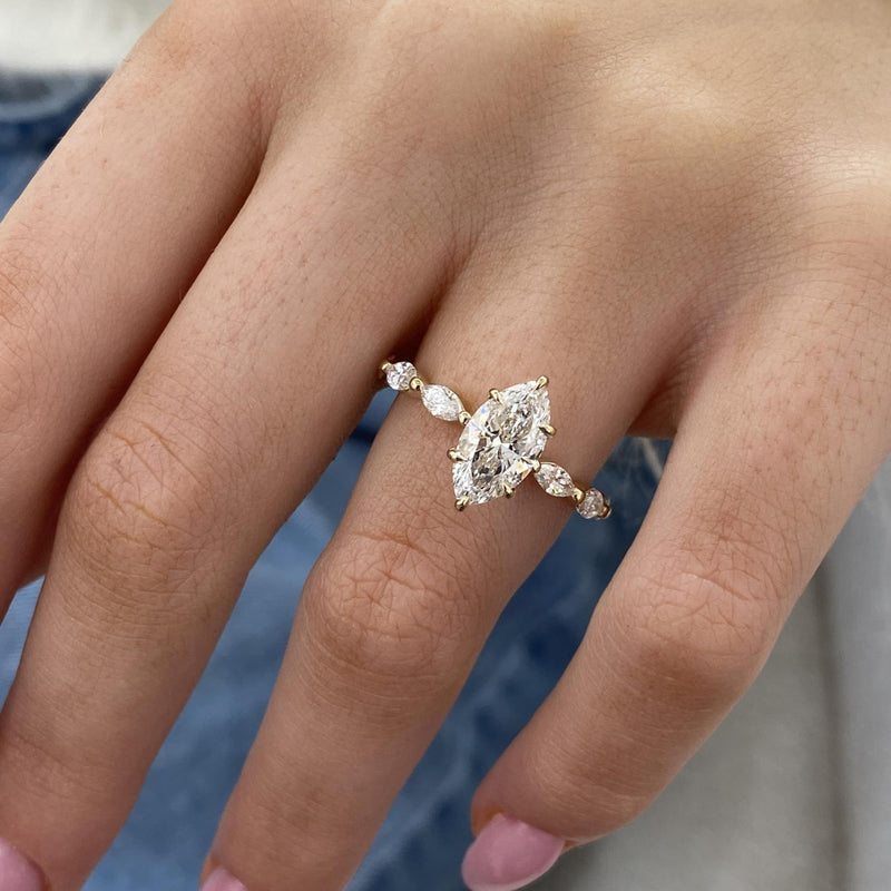Cassiane Engagement Ring 2.15 carat, 18K gold