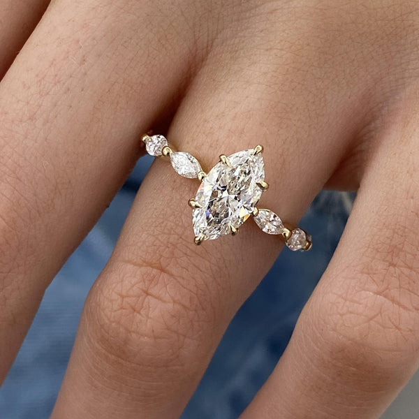 Cassiane Engagement Ring 2.15 carat, 18K gold