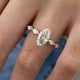 Cassiane Engagement Ring 2.15 carat, 18K gold