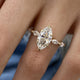 Tahlia Engagement Ring 2.70 carat, 18K gold