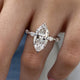 Vivianne Engagement Ring 3.70 carat, 18K gold
