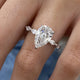 Selena Engagement Ring 3.20 carat, 18K gold