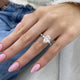 Selena Engagement Ring 3.20 carat, 18K gold