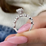 Odessa Engagement Ring 2 carat, 18K gold
