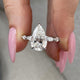 Valencia Engagement Ring 3.75 carat, 18K gold