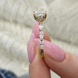 Lenora Engagement Ring 2.15 carat, 18K gold