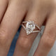 Aurelia Engagement Ring 3.70 carat, 18K gold