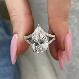 AD0085R-W_7 Engagement Ring 5.80 carat, 18K gold