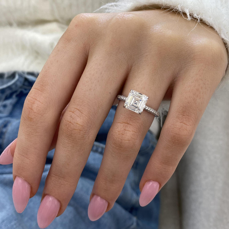 AD0063R02-W_7 Engagement Ring 3.10 carat, 18K gold