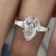 Mirabelle Engagement Ring 4.20 carat, 18K gold