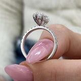 AD533R-W_RO1293 Engagement Ring 2.35 carat, 18K gold