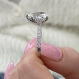 AD533R-W_RO1293 Engagement Ring 2.35 carat, 18K gold