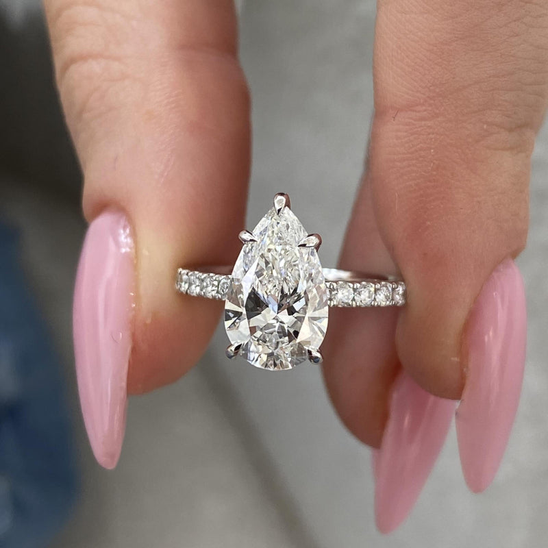 AD533R-W_RO1293 Engagement Ring 2.35 carat, 18K gold