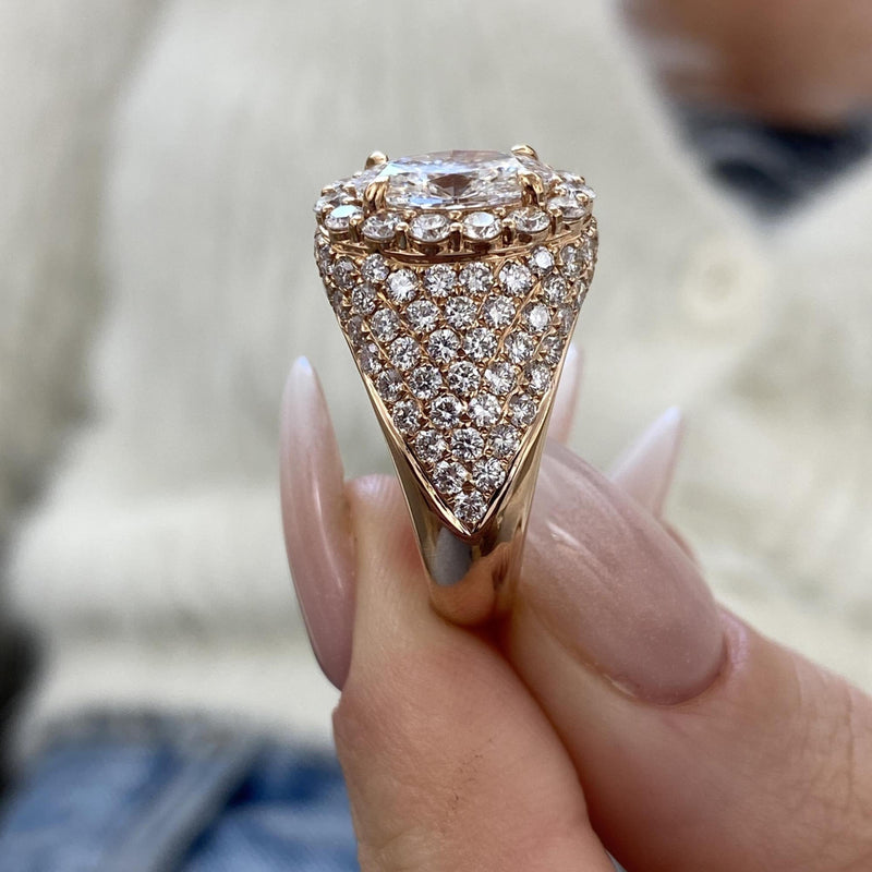 AD0078R07-R_6.5 Engagement Ring 3.70 carat, 18K gold