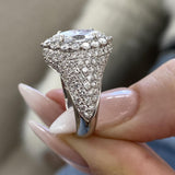 Zahara Engagement Ring 3.15 carat, 18K gold