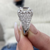Vesper Engagement Ring 4.25 carat, 18K gold