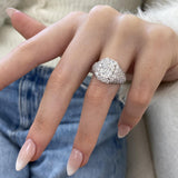 Calista Engagement Ring 4.20 carat, 18K gold