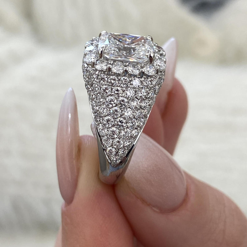 Calista Engagement Ring 4.20 carat, 18K gold