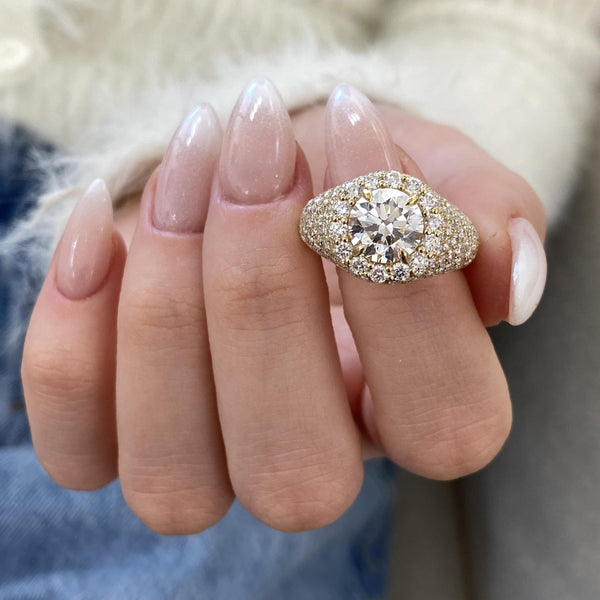 Seraphina Engagement Ring 3.05 carat, 18K gold
