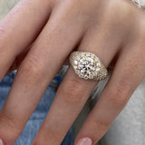 Seraphina Engagement Ring 3.05 carat, 18K gold