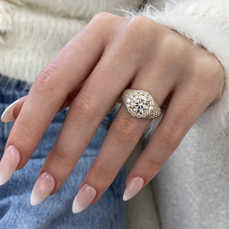 Seraphina Engagement Ring 3.05 carat, 18K gold