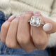 Isolde Engagement Ring 3.95 carat, 18K gold