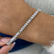 Diamond Tennis Bracelet 5 ct White Gold