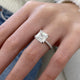 AD0063R03-W_6.5 Engagement Ring 4.60 carat, 18K gold