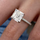 AD0063R03-W_6.5 Engagement Ring 4.60 carat, 18K gold