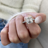 AD0063R03-W_6.5 Engagement Ring 4.60 carat, 18K gold