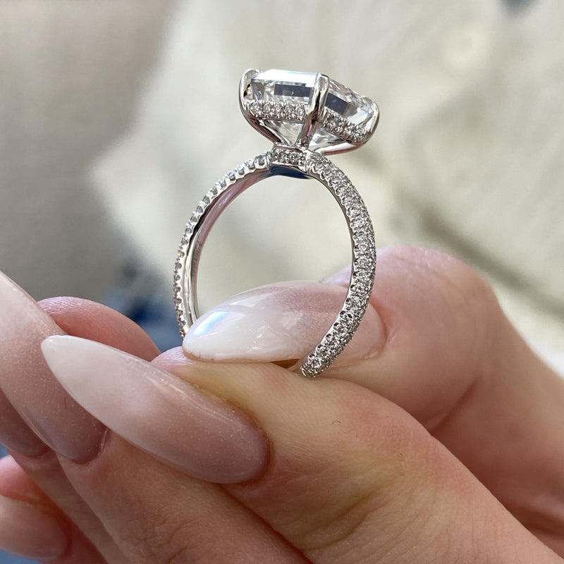 AD0063R03-W_6.5 Engagement Ring 4.60 carat, 18K gold
