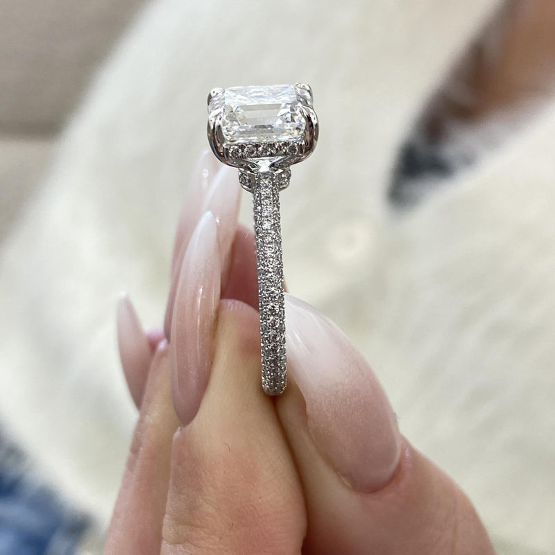 AD0063R03-W_6.5 Engagement Ring 4.60 carat, 18K gold