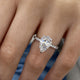 Solene Engagement Ring 2.35 Carat White Gold