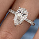 Solene Engagement Ring 2.35 Carat White Gold