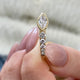 Diamond Stackable Ring 0.82 Carat Yellow Gold 14K