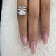 Evara Ring 2 ct TCW , Solid Gold 14k