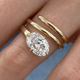 Alarise Diamond Engagement Ring Yellow Gold 18k