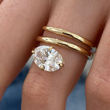 Alarise Diamond Engagement Ring Yellow Gold 14k