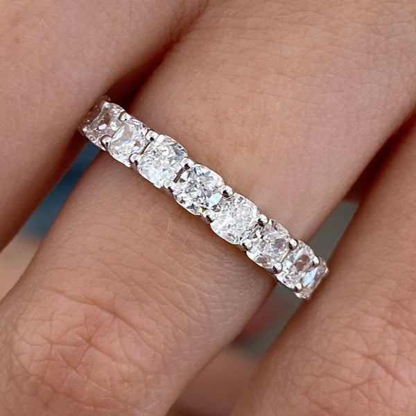 Diamond Half Eternity 1.57 Carat White Gold 14K