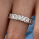 Diamond Eternity 2.87 Carat White Gold 14K