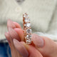 Diamond Eternity Band 3.54 Carat Rose Gold 14K