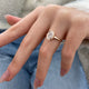 Solyn Diamond Engagement Ring Rose Gold
