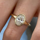 Iselra Diamond Engagement Ring Yellow Gold 