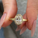 Iselra Diamond Engagement Ring Yellow Gold