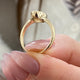 Iselra Diamond Engagement Ring Yellow Gold