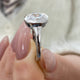 Novara Diamond Engagement Ring White Gold