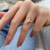 Engagement Ring 1 Carat Rose Gold