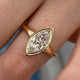 Engagement Ring 1.15 Carat Yellow Gold