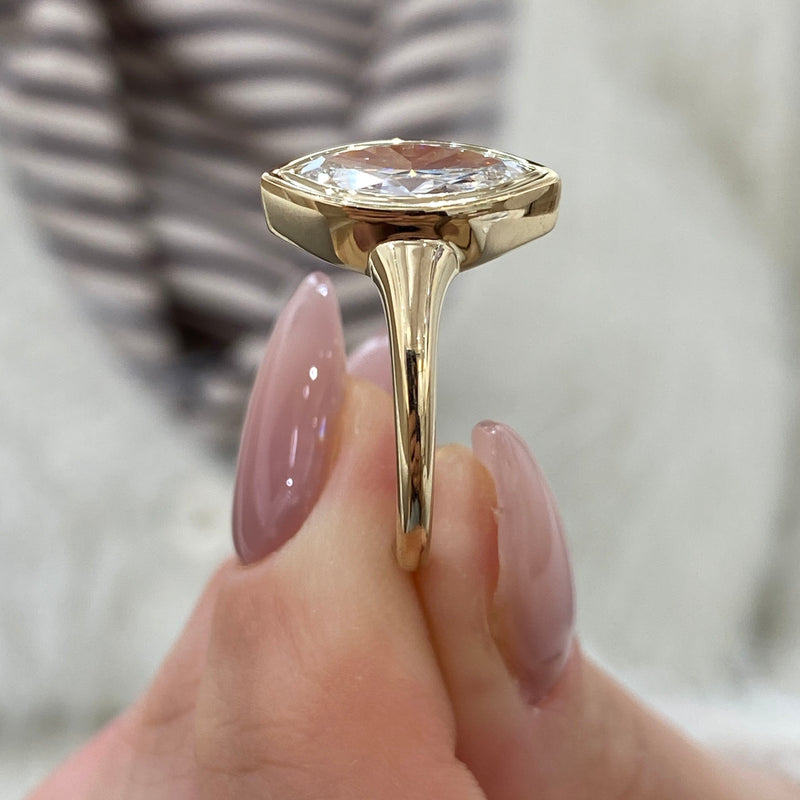 Engagement Ring 1.15 Carat Yellow Gold