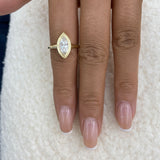 Stacy Ring 1 ct TCW , Solid Gold 14k